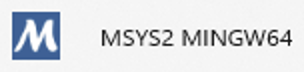 MSYS2-MinGW64